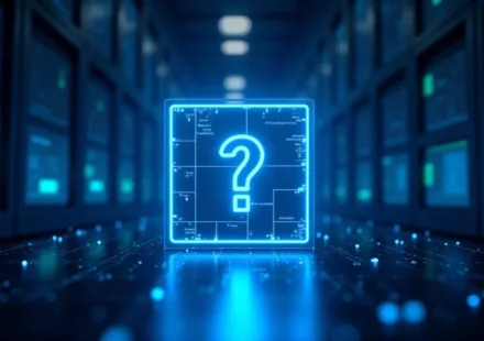 The image shows a person comparing website hosting company reviews from a guide.